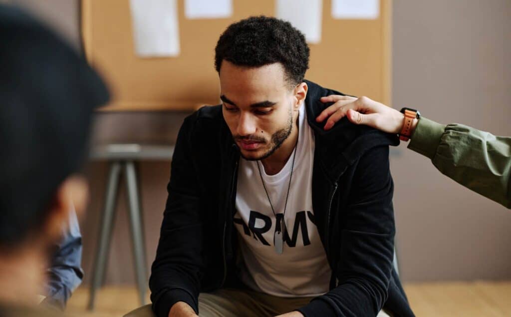 Man dealing with trauma receives support in South Jersey trauma informed care.